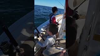 Tripled Up epic fishing offshorefishing shorts viralvideo [upl. by Pease]