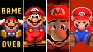 Evolution of Game Overs in Mario Games 19852019 [upl. by Solon]