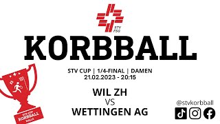 21022023  2015  Korbball Damen STVCUP Halle 14 Final  Wil ZH VS Wettingen AG [upl. by Fenner]