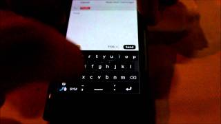 Nokia N9  Keyboard  Swype Integration [upl. by Nwahsed]