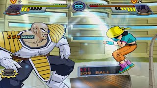 Nappa VS Pan CPU VS CPU  Dragon Ball Z Infinite World [upl. by Haida357]