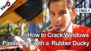 How to Crack Windows Passwords with a Rubber Ducky Hak5 15031 [upl. by Tiffani866]