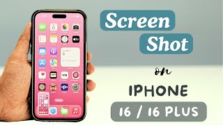 How to Screenshot on iPhone 16 amp iPhone 16 Plus [upl. by Shanleigh971]