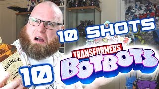 10 Shots 10 Botbots Transformers Christmas toy review challenge [upl. by Bagger]