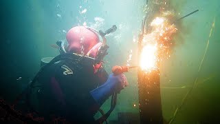 The Basics On Underwater Welding [upl. by Yennep839]