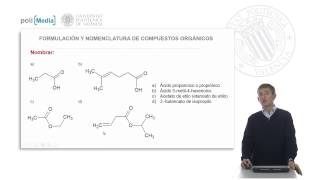 Funciones oxigenadas ácidos carboxílicos y ésteres Ejercicio práctico soluciones  73101  UPV [upl. by Loredana]