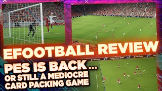 eFootball 2024™ v36 REVIEW  PES IS BACK More REALISM but is it FUN 2 NEW INGAME FEATURES [upl. by Knarf]