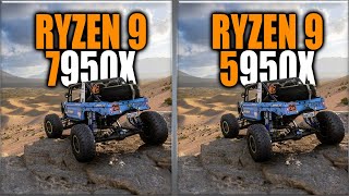 7950X vs 5950X Benchmarks  15 Tests  Tested 15 Games and Applications [upl. by Duyne]