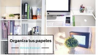 COMO ORDENAR LA CASA  MARIE KONDO  COMO ORGANIZAR TU DESPACHO  ORDEN EN CASA  METODO KONMARI [upl. by Anead]