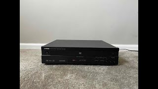 Yamaha DVDC996 5 DVD Compact Disc CD Player Changer [upl. by Feirahs]