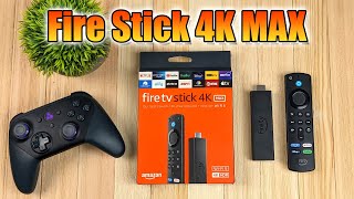 Amazon Fire Stick 4K MAX The BEST So Far 🔥 EmulationGamingStreaming [upl. by Ahsitauq985]