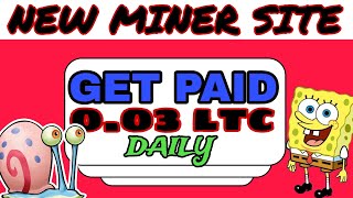 NEW LTC MINER SITE AVAILABLE  STILL PAYING 2024 UPDATE DONT MISS OUT [upl. by Auqinaj]