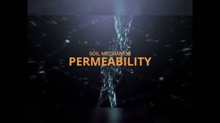 PermeabilityCoefficient of permeability formulaSoil MechanicsVoidsPorosity [upl. by Sairahcaz]