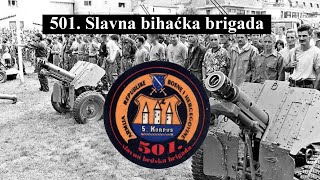 Hor Bihackih Djevojaka  501 Slavna bihaćka brigada Ratni Spot ARBIH [upl. by Pell]