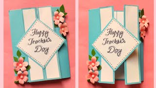 Teachers Day Card Idea  Teachers Day Card  Greeting Card For Teacher Day [upl. by Eitsim218]