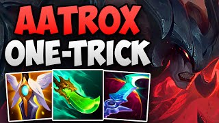 CHALLENGER AATROX ONETRICK CARRIES HIS TEAM  CHALLENGER AATROX TOP GAMEPLAY  Patch 141 S14 [upl. by Assener369]