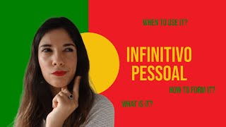 What is quotinfinitivo pessoalquot  Portuguese language [upl. by Esinaej6]