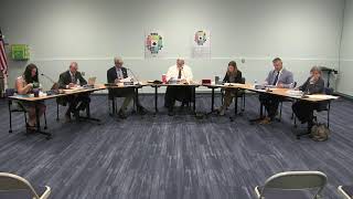 Board of Education Regular Meeting August 19th 2024 [upl. by Frendel]