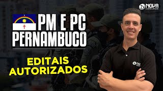 Pernambuco PC e PM 2022 EDITAIS AUTORIZADOS [upl. by Hedva221]