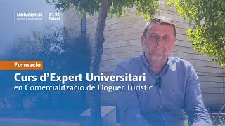 Expert Universitari en Comercialització de Lloguer Turístic [upl. by Akimas]