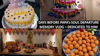 Memory Vlog  COOKING amp BAKING  Basant Panchami Prasad Besan Laddoo amp Eggless Vanilla Birthday Cake [upl. by Roehm]