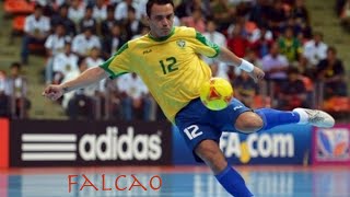 Il quotREquot del Futsal Falcao Talento del Brasile grandissimo campione Falcao goals super [upl. by Vedette]