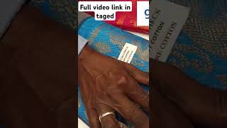 9790009955  Checked Cotton sarees part 1 video [upl. by Frankel]