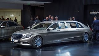 MercedesMaybach S600 Pullman  2015 Geneva Motor Show [upl. by Moran]