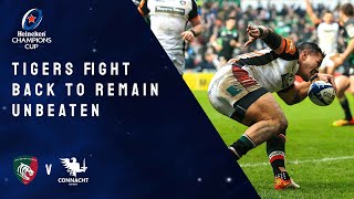 Highlights  Leicester Tigers v Connacht Rugby Round 2 │Heineken Champions Cup Rugby 202122 [upl. by Lonna673]