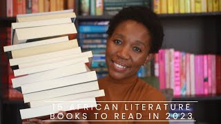 VLOGMAS 5  15 African Literature Books To Read in 2023  BookedonCharity [upl. by Turk742]