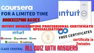 Bookkeeping Basics week14 All Quiz with Answers [upl. by Dnalyk677]