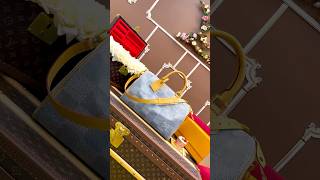 LV Speedy 40 Bandoulière Blue Damier Denim N40701 lvspeedy lvlover lvaddict lv lvbag luxury [upl. by Innig]