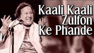 Kaali Kaali Zulfon Ke Phande Na Dalo  Nusrat Fateh Ali khan  nfak nfakremix remix qawwali [upl. by Nylirrehs]