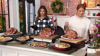 Rastellis 78lb Bonein Spiral Cut Ham with Glaze on QVC [upl. by Solakcin]