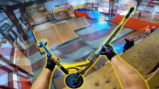 Scootering at USA OLYMPIC SKATEPARK [upl. by Gebler]