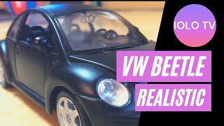 VW Beetle toy car  Diecast model car  Realistic Volkswagen [upl. by Slaby]