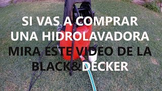 Hidrolavadora BlackampDecker Pw2000 tx A 150bar oroch 2018 Lavadora de Pressão Black amp Decker [upl. by Marchelle]