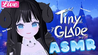 ASMR  Building a Sheep Home 🐏 Tiny Glade [upl. by Metah]