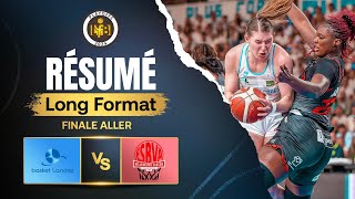 UNE FINALE ALLER QUI A TENU SES PROMESSES 💥 Basket Landes vs VilleneuvedAscq  Résumé  LFB [upl. by Llenal836]