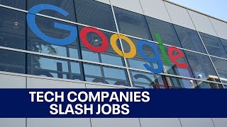 More tech job layoffs announced at Google Amazon and Snap [upl. by Tiebold]