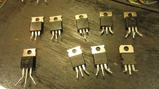 Testing MOSFETS with my homebrew quotuniversalquot transistor tester schematic in the description [upl. by Gaskins253]