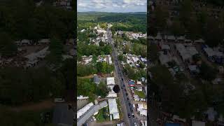 Brimfield Flea Markets in Brimfield MA drone antiques djimini4pro timelapse [upl. by Whitcher]