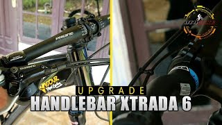 Mengganti handlebar polygon xtrada 6 dengan handlebar thrill [upl. by Alisia]