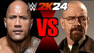 Bryan Cranston vs Dwayne quotThe Rockquot Johnson [upl. by Win]