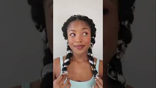 Heatless Curls On Textured Hair Tutorial  Prose [upl. by Nnadroj]