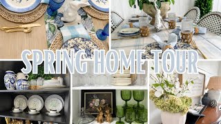 SPRING HOME TOUR 2024  Easter Home Decor [upl. by Sachsse]