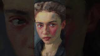 portrait color zones portraitpainting paintingtutorial canvaspainting [upl. by Nita]