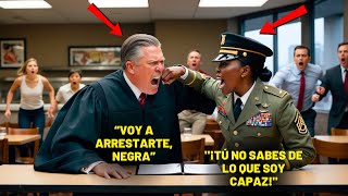 JUEZ CORRUPTO HUMILLA A UNA GENERAL NEGRA DEL EJÉRCITO 5 DÍAS DESPUÉS NADIE PUEDE CREER QUE [upl. by Popelka]