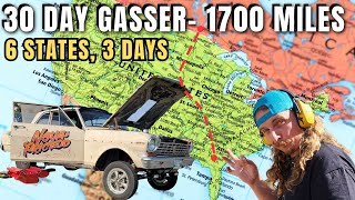 1700 Mile quotTest Drivequot In A 1964 Nova GASSER  Will It Run And Drive Across The USA [upl. by Audrey777]