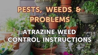 Atrazine Weed Control Instructions [upl. by Reinaldo524]